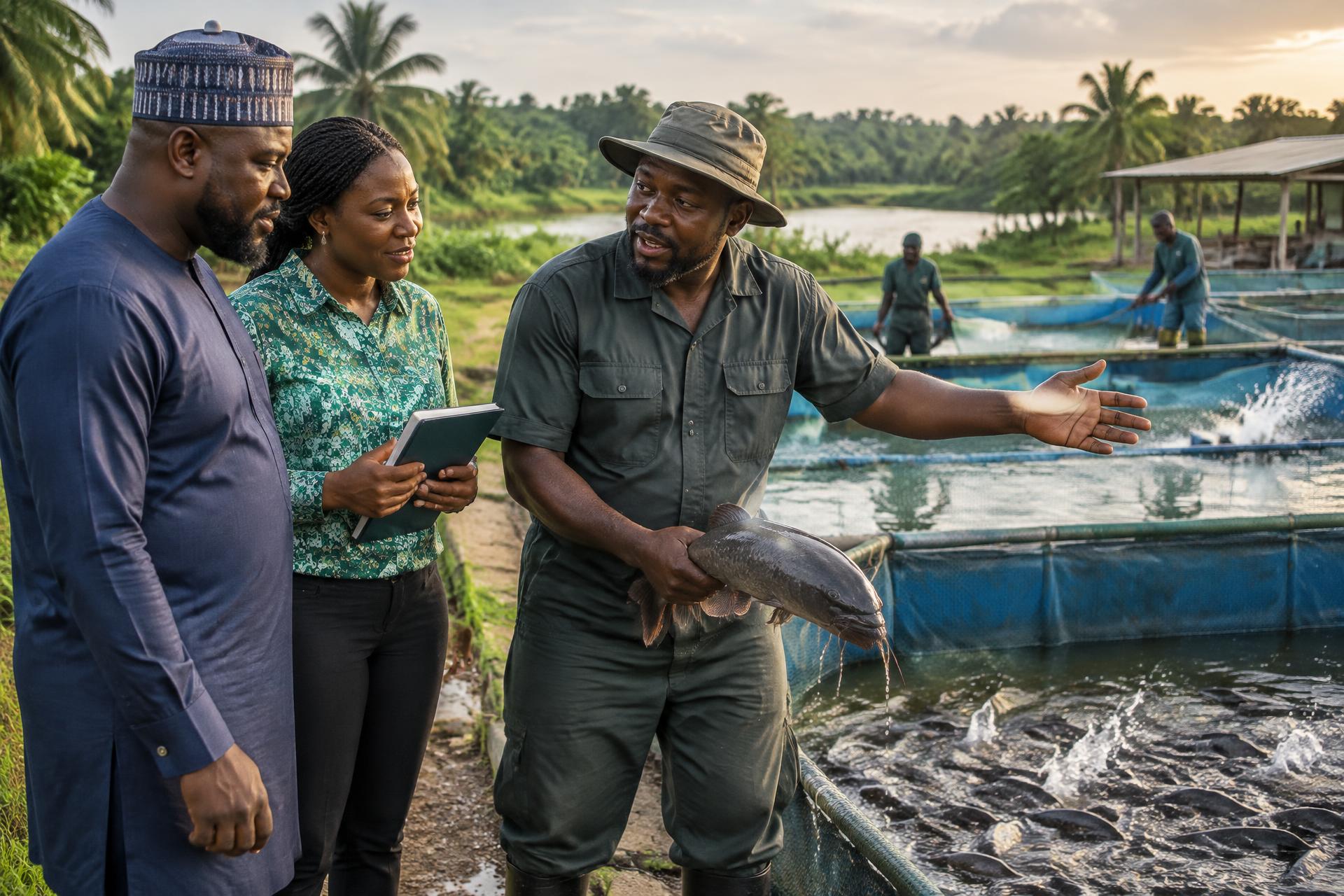 Fish Farm Training & Setup